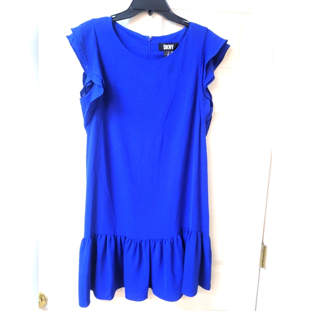 Cute Dressy Royal Blue Blouse